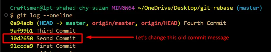 git rebase