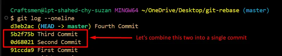 git rebase