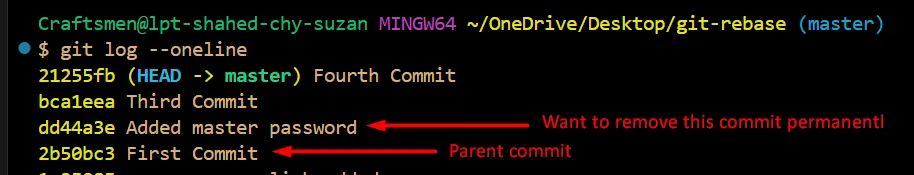git rebase