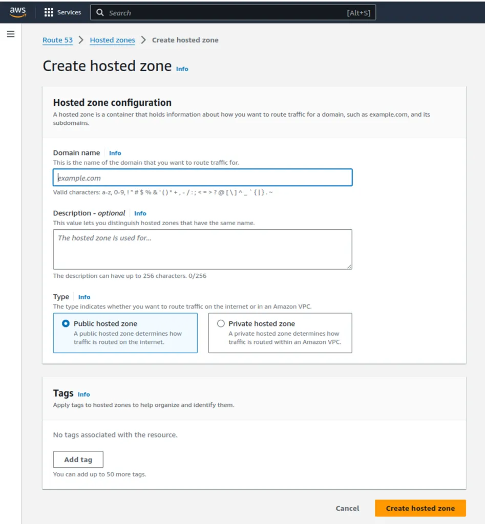 Integrating Namecheap Domain to AWS Route 53