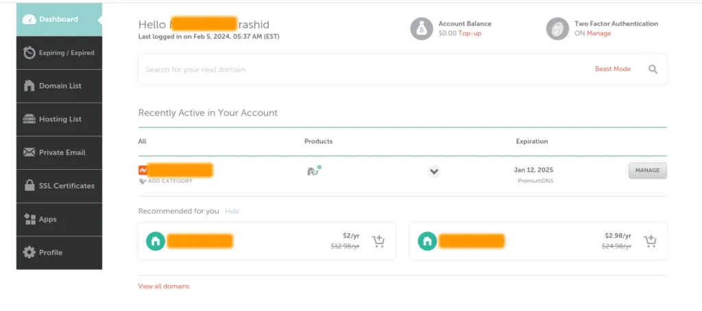 Integrating Namecheap Domain to AWS Route 53