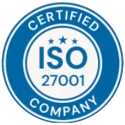 ISO 27001 certified